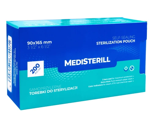 MEDISTERILL 90X165 MM TOREBKI DO STERLIZACJI NARZĘDZI W AUTOKLAWIE 200 SZT.jpg
