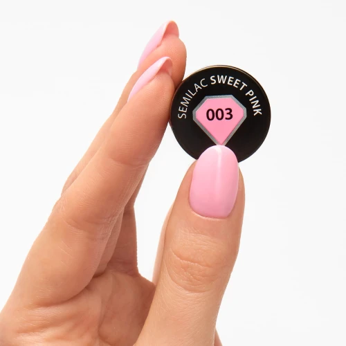 003 Lakier hybrydowy Semilac Sweet Pink 7ml !Semilac106656.jpg