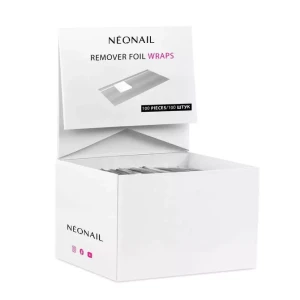 Neonail Remover Foil Wraps 100 szt