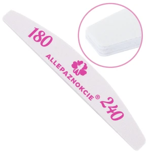 Pilnik do Paznokci Łódka 180/240