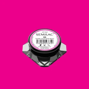 Semilac 05 Spider Gum Pink Neon 5g