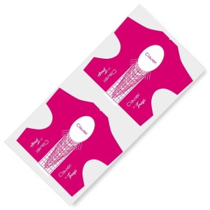 Clavier Szablon do Przedłużania Motyl 100 szt