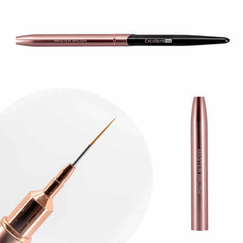 Excellent Pro Pędzelek Do Zdobień 11mm Pink&Black.jpeg