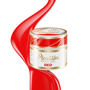 Boska Nails Red Picassini Paint Gel 5ml