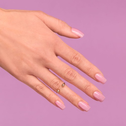 319 Lakier hybrydowy UV Hybrid Semilac Shimmer Dust Pink 7ml !Semilac310350.jpg
