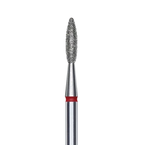 Staleks Frez Diamentowy Płomyk Czerwony Expert 2,1 mm