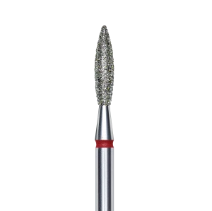 Staleks Frez Diamentowy Płomyk Czerwony Expert 2,3 mm