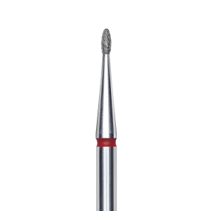 Staleks Frez Diamentowy Oliwka Czerwona Expert 1,2 mm