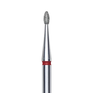 Staleks Frez Diamentowy Oliwka Czerwona Expert 1,6 mm