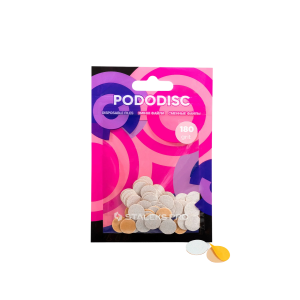 Staleks Wymienne Pilniki Białe do Dysku do Pedicure PODODISC XS EXPERT 180 Grit (50 szt)