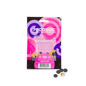 Staleks Wymienne Pilniki na Miękkiej Bazie do Dysku do Pedicure PODODISC XS EXPERT 320 Grit (50 szt)