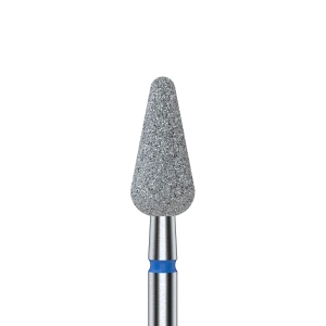 Staleks Frez Diamentowy Grusza Zaokrąglona Niebieska 5mm/12mm