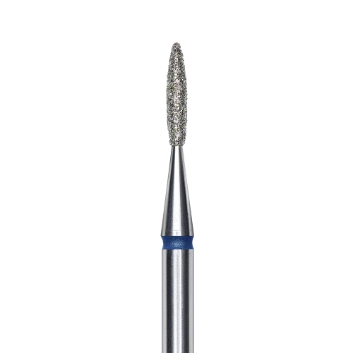 Staleks frez diamentowy płomyk niebieski1,6mm8mm..png