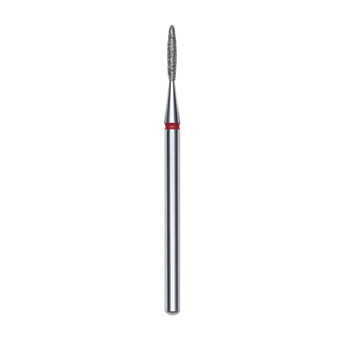 Staleks frez diamentowy płomyk czerwony 1,4mm8mm.png