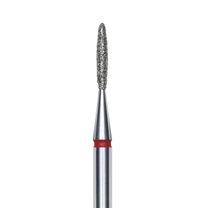 Staleks Frez Diamentowy Płomyk Czerwony 1,4mm/8mm