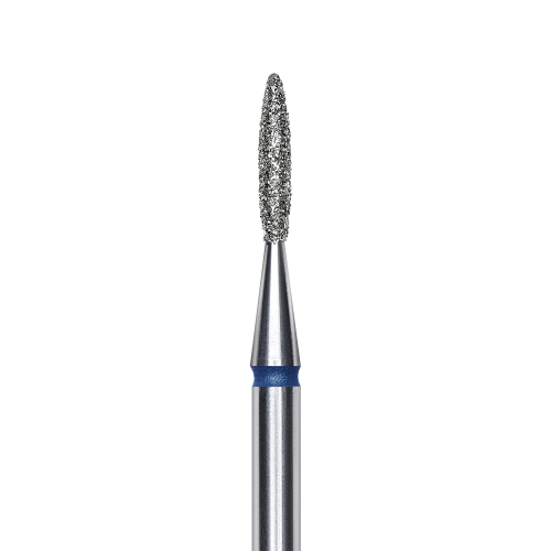 Staleks frez diamentowy płomyk ostry niebieski1,6mm8mm..png