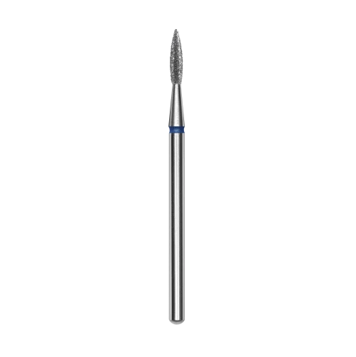 Staleks frez diamentowy płomień ostry niebieski1,8mm8mm.png
