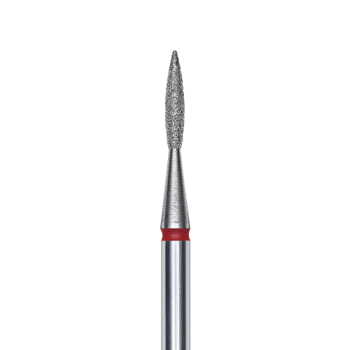 Staleks frez diamentowy płomyk ostry czerwony1,6mm8mm..png