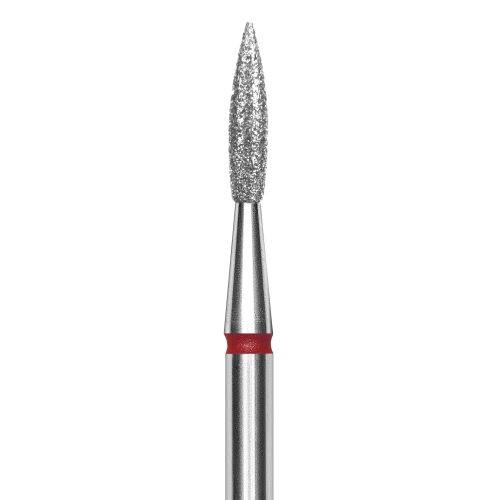 Staleks frez diamentowy płomień ostry czerwony 1,8mm8mm.png