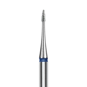 Staleks Frez Diamentowy Płomień Mini Niebieski 1mm/3mm