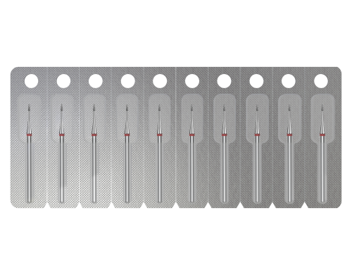 Staleks frez diamentowy płomień mini czerwony 1mm3mm..png