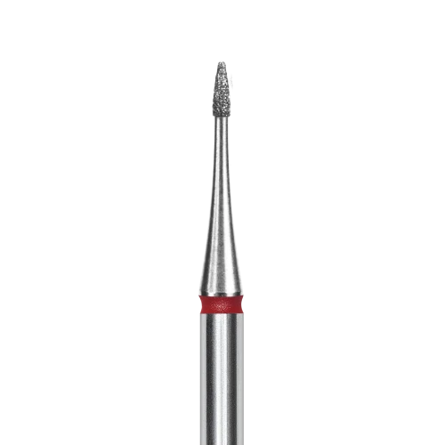 Staleks frez diamentowy płomień mini czerwony 1mm3mm.png
