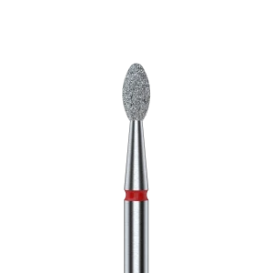 Staleks Frez Diamentowy Oliwka Czerwona 2,5mm/5mm