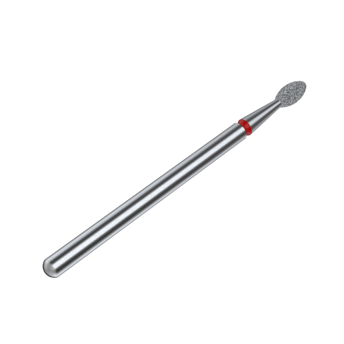 Staleks frez diamentowy oliwka czerwona2,5mm5mm.png