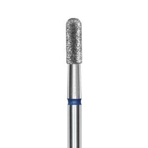 Staleks Frez Diamentowy Zaokrąglony Walec Niebieski 2,3mm/6,5mm