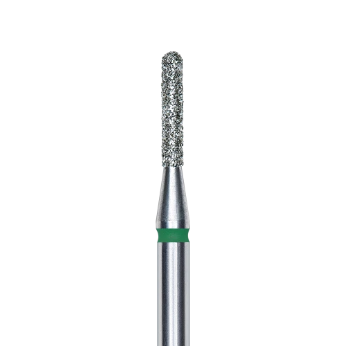 Staleks frez diamentowy zaokrąglony walec zielony1,4mm8mm..png