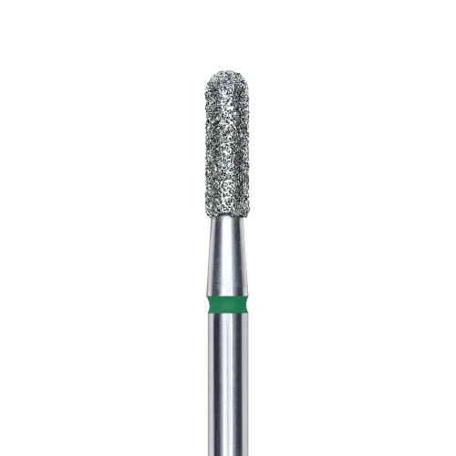 Staleks frez diamentowy zaokrąglony walec zielony2,3mm8mm..png