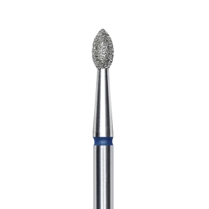 Staleks Frez Diamentowy Oliwka Ostra Niebieska 2,5mm/4,5mm