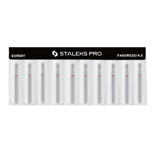 Staleks frez diamentowy oliwka ostra czerwona 2,5mm4,5mm..png