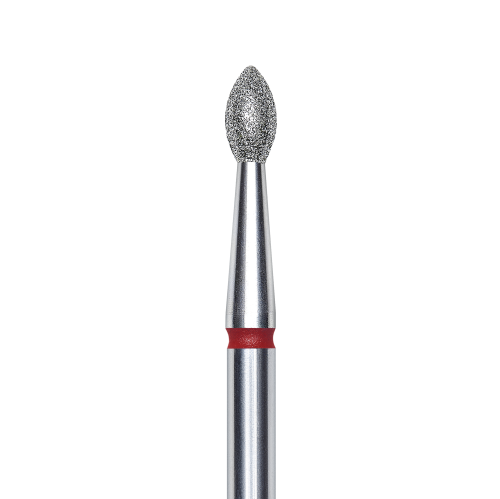 Staleks frez diamentowy oliwka ostra czerwona2,5mm4,5mm..png