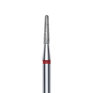Staleks Frez Diamentowy Ścięty Stożek Czerwony 1,8mm/8mm