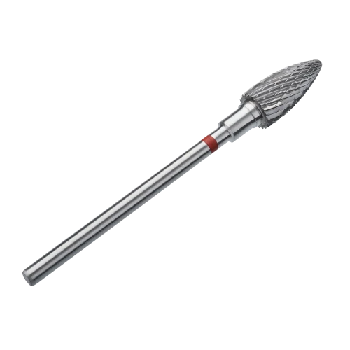 Staleks frez węglikowy szyszka czerwona6mm14mm.png