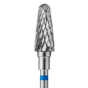 Staleks Frez z Węglika Spiekanego Ścięty Stożek Niebieski 6mm/14mm