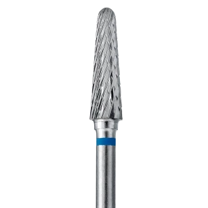 Staleks Frez z Węglika Spiekanego Ścięty Stożek Niebieski 4 mm/13 mm