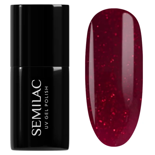 Semilac 954 Silky Rouge Lakier Hybrydowy 7ml.jpg