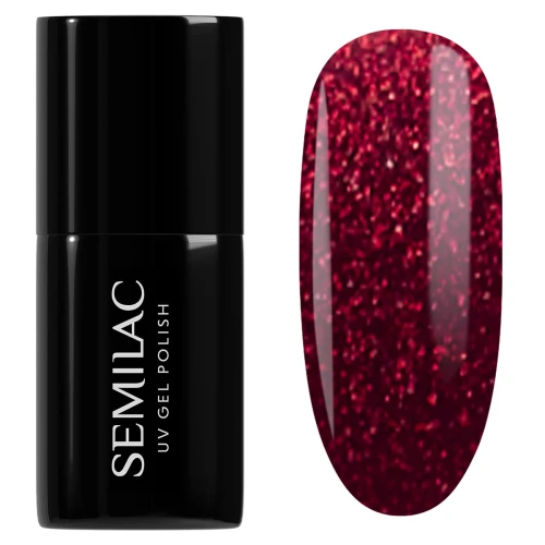Semilac 955 Holly Berry Red Lakier Hybrydowy 7ml.jpg