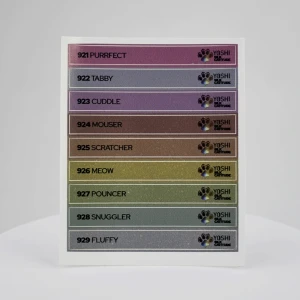 Yoshi Naklejki na Wzornik Silk Catitude 921-929