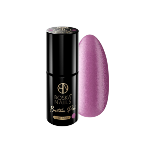 Boska Nails 396 Bmetalic Pink Lakier Hybrydowy 6ml
