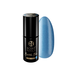 Boska Nails 398 Bmetalic Blue Lakier Hybrydowy 6ml