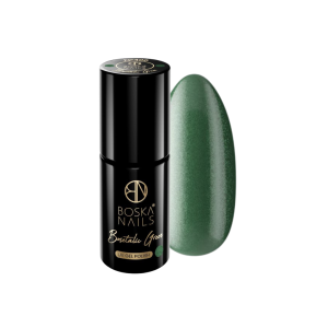 Boska Nails 400 Bmetalic Green Lakier Hybrydowy 6ml