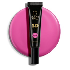 Boska Nails Żel 3D do Zdobień Pinky 8 ml