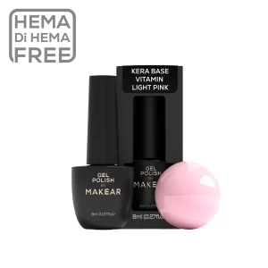 Makear KVB01 Baza Kera Vitamin Light Pink 8 ml