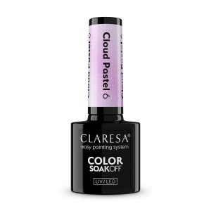 Claresa Cloud Pastel 6 Lakier Hybrydowy 5g