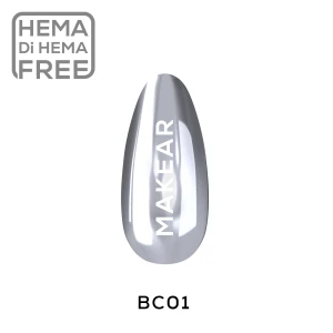 Makear Pyłek w Płynie Chrome Silver BC01 5ml