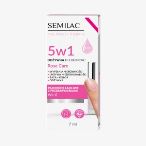 Semilac Odżywka Do Paznokci Rose Care 5w1 7ml