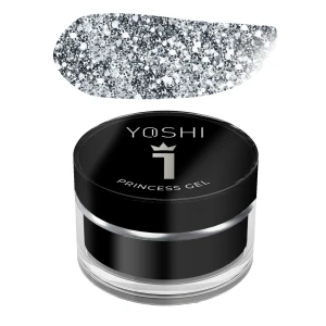 Yoshi Żel do Zdobień Princess Gel No 1 Silver 5g